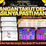 Situs Sontogel Slot Gacor Terbaik