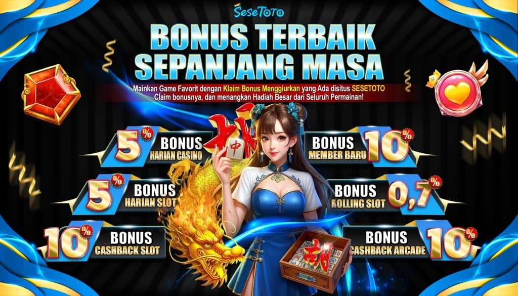 Sesetoto bonus melimpah